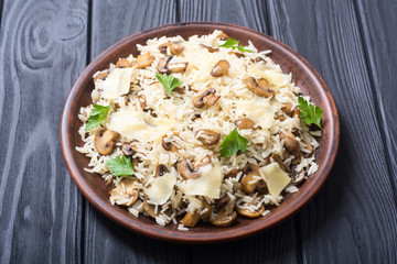 Traditional Italian risotto
