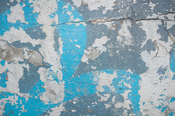 texture of shabby wall paint