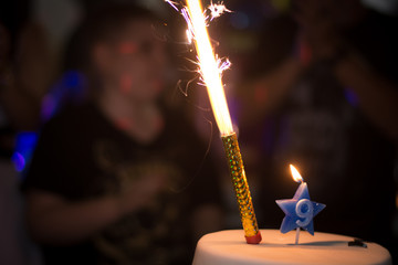 vela, fogo, faisca e aniversário