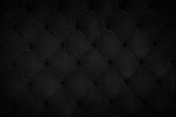 button black leather tufting wall pattern background