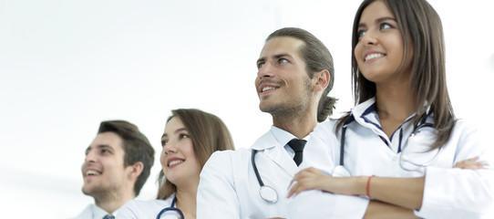 Obraz premium group of employees of the medical center
