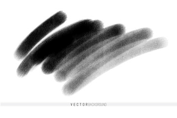 Vector crayon effect hand drawn strokes as design elements. Hand drawn textured background. Soft pastel strokes.