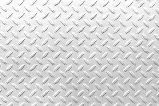 bright white industrial stainless diamond steel plate alloy background