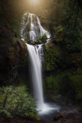 Waterfall in Washington's Gifford Pinchot Forest
