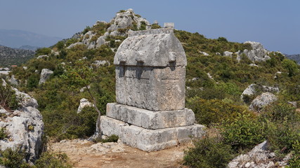 antalya ancient king tombs