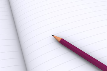 ノートと鉛筆