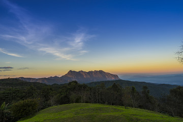 Fototapeta premium Doi Luang Chiang Dao