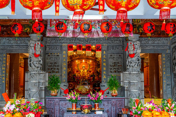 Inside of CHinese temple
