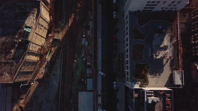 Birdseye view of Brooklyn street