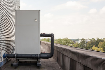 air ducts on the roof