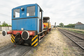 Obraz premium connection iron from a train