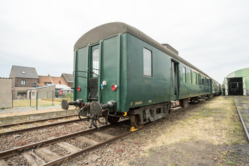 Fototapeta na wymiar an old train