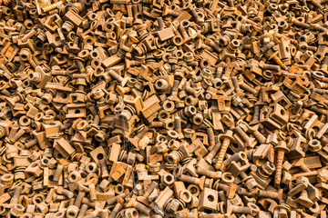 rusty bolts and screws