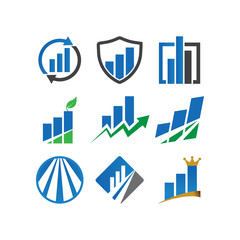 Business consulting logo design template