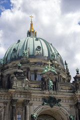 Obraz premium Berlin, Germany - July 01, 2018: The dome of the Berlin cathedral