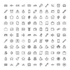 Hotel flat icon