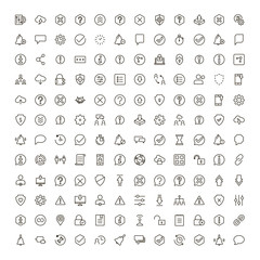 Interface icon set