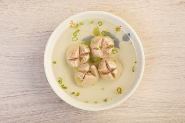 Taiwan`s distinctive famous snacks: Meat ball soup