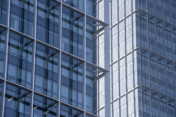 Fototapeta na wymiar modern office building exterior