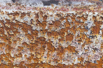 Rusty metal colorful background