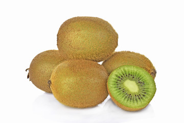 kiwi isolated on white background