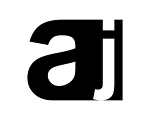 gestalt typography alphabet typeset typeface logotype font image vector icon