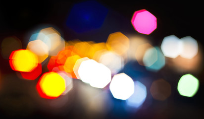 street bokeh