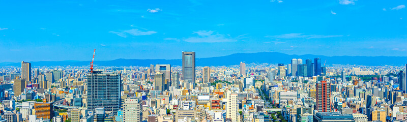 Fototapeta premium 大阪 都市風景