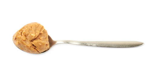 Peanut butter spread isolated
