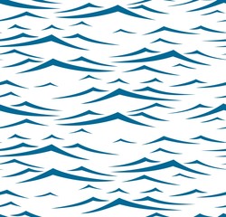 Seamless background with sea.