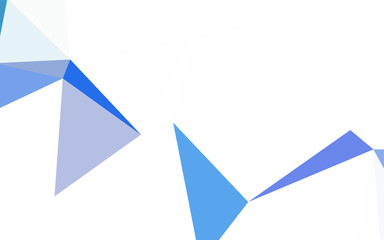 Dark Red vector shining triangular backdrop.