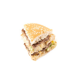 Generic burger composition isolated