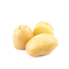 Raw potato composition isolated