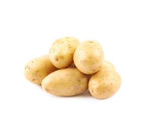 Raw potato composition isolated