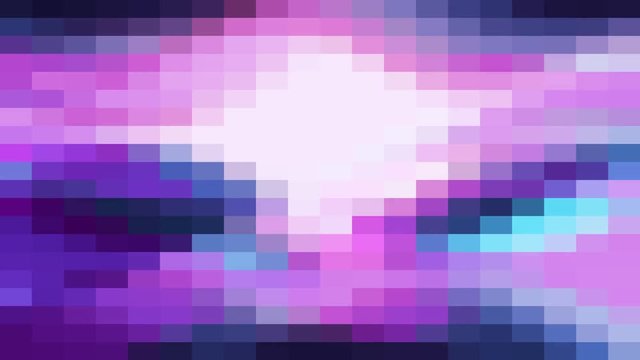 abstract pixel block moving seamless loop background animation New quality universal motion dynamic animated retro vintage colorful joyful dance music video footage