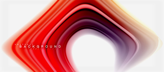 Rainbow fluid colors abstract background twisted liquid design, colorful marble or plastic wavy texture backdrop, multicolored template for business or technology presentation or web brochure cover