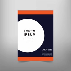 Modern Vector abstract book cover template. Vector of modern abstract background