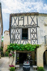 Fototapeta na wymiar Fourcès, Gers, Occitanie, France.