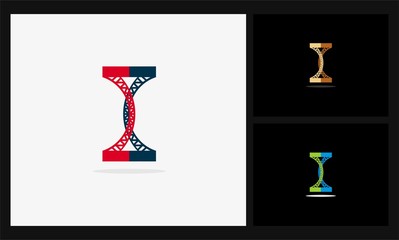 I construction building logo