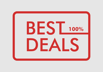 BEST DEALS - 100%