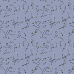 Military camouflage seamless pattern in gray-violet and green colors