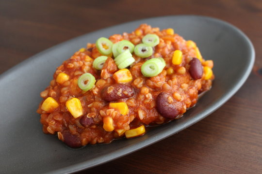 Veganes chili sin carne