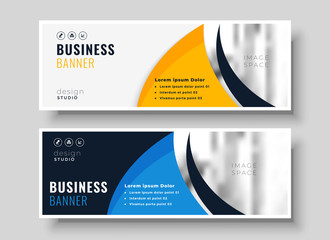 abstract banner design in creative style