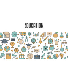 Education design concept.
