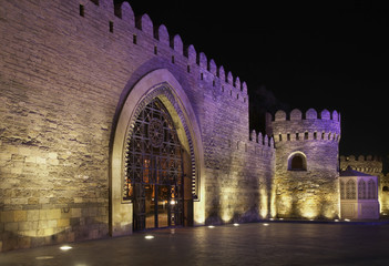 Fototapeta premium Icheri Sheher in Baku. Azerbaijan