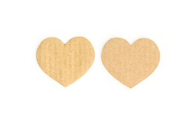 valentine crate paper heart pattern background