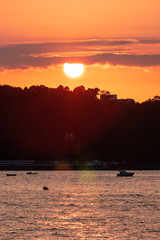 atardecer