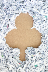 board paper recycle document shredding environmental conservation