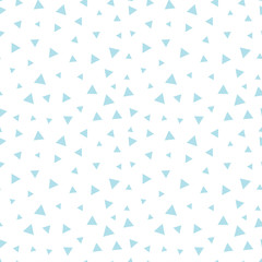 memphis style triangle seamless pattern