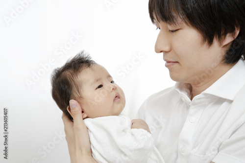 父に抱かれ見つめられる新生児の女の子 Wall Mural Wallpaper Murals Chikala 父に抱かれ見つめられる新生児の女の子 Wall Mural Wallpaper Murals Chikala